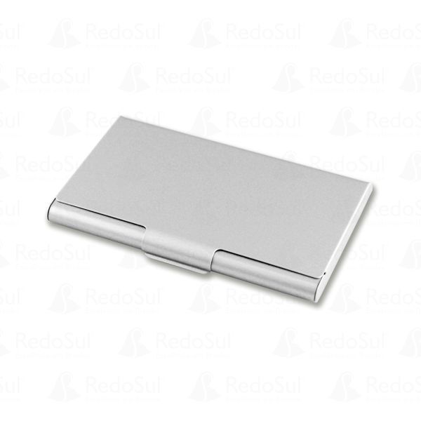 Porta Cartão Personalizado em Alumínio Porta Cartão Personalizado em Alumínio